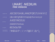 Linarc - Free Geometric Sans Serif Font