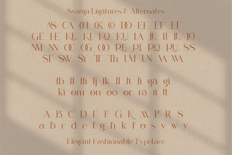 Svarga - Elegant Serif Font