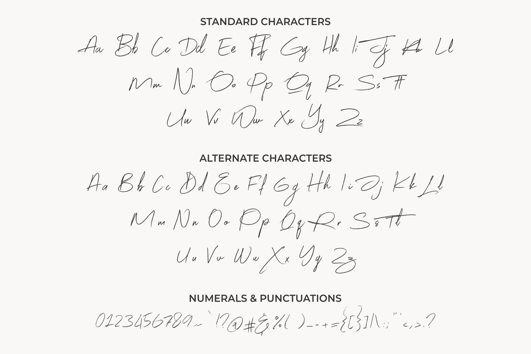 Melrose - Signature Script Font – Pixel Surplus