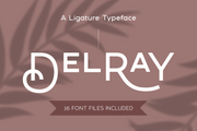 DelRay - Sans Serif Ligature Typeface