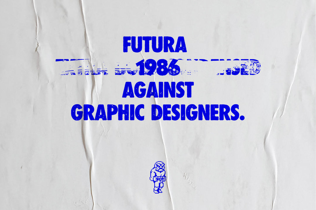 Futura 1986 - Distressed Sans Serif Font – Pixel Surplus