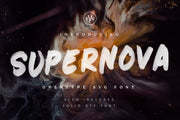 Supernova - Hand Painted Font
