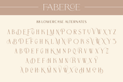 Faberge - Modern Elegant Font