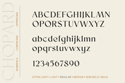 Chopard - Modern Sans Serif Font Family