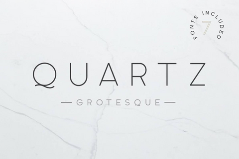 Quartz | A Modern Sans Serif