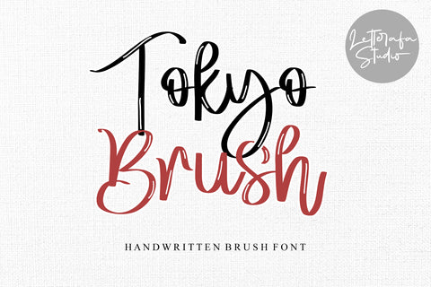 Tokyo Brush - Free Handwritten Brush Font