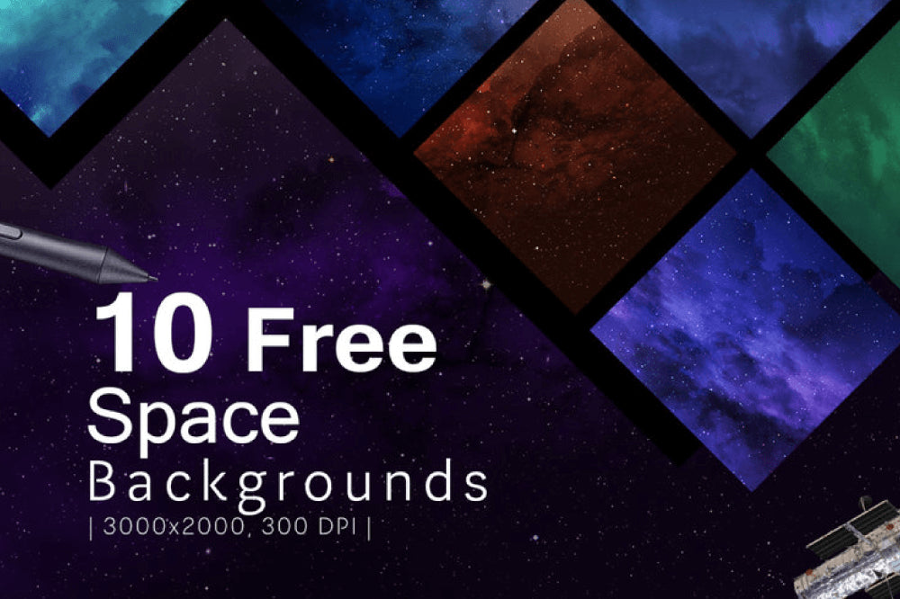 10 Free Space Backgrounds – Pixel Surplus