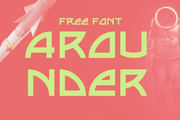 Arounder - Free Display Font - Pixel Surplus
