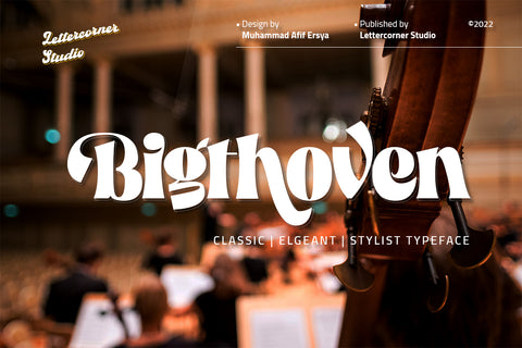 Bigthoven - Display Serif Font