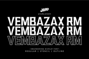 Vembazax RM - Free Font - Pixel Surplus