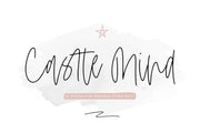 Castle Mind - Handwritten Font