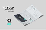 Free Tri-Fold Brochure Mockup Pack