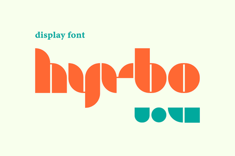 Hyrbo - Free Font