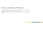 Free Floral Seamless Patterns - Pixel Surplus