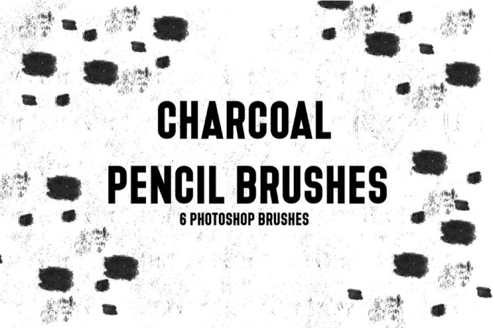 Free Charcoal Pencil Photoshop Brushes - Pixel Surplus