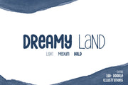 Dreamy Land (Medium) - Free Hand Drawn Font - Pixel Surplus