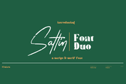 Sattin - Free Script & Serif Font Duo - Pixel Surplus