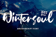 Wintersoul - Free Brush Script Font - Pixel Surplus