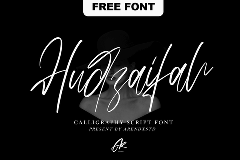 Hudzaifah - Free Script Font - Pixel Surplus