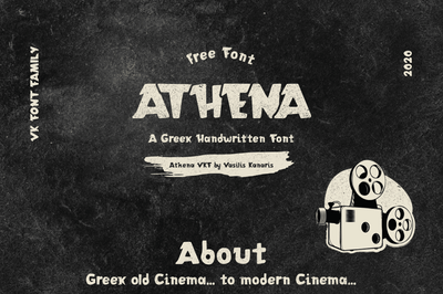 Athena VFK - Free Font - Pixel Surplus
