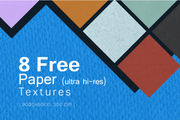 8 Free Paper Hi-Res Textures - Pixel Surplus