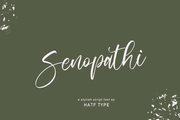 Senopathi - Free Font