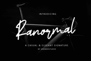 Ranormal - Free Signature Font - Pixel Surplus