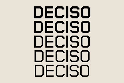 Deciso - Sans Serif Font Family