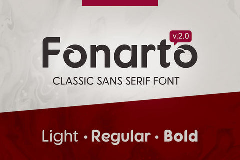 Fonarto 2.0 - Free Classic Sans Serif Font - Pixel Surplus
