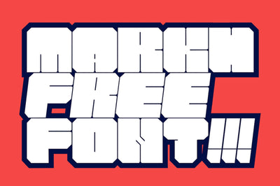Markh - Free Heavy Weight Sans Serif - Pixel Surplus