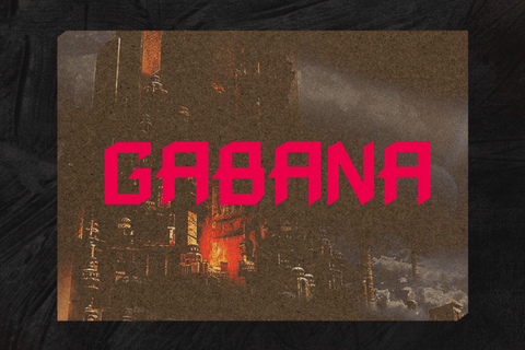 Gabana - Free Font