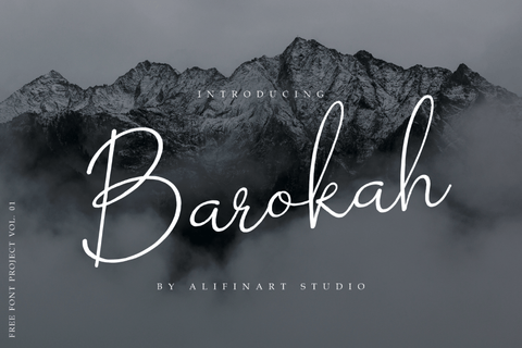 Barokah - Free Script Font - Pixel Surplus