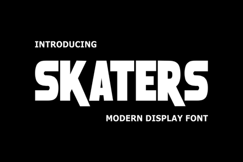 Skaters - Free Font