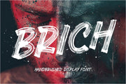 Brich - Hand Brushed Display Font
