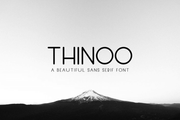 Thinoo - Free Modern Font - Pixel Surplus