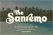 Sanremo - Stylish Bold Display Font
