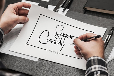 Sugar Candy - Free Signature Font - Pixel Surplus