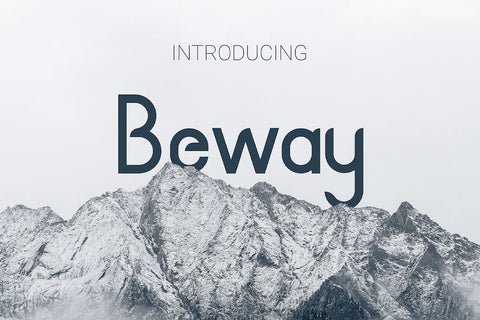 Beway - Free Modern Font - Pixel Surplus