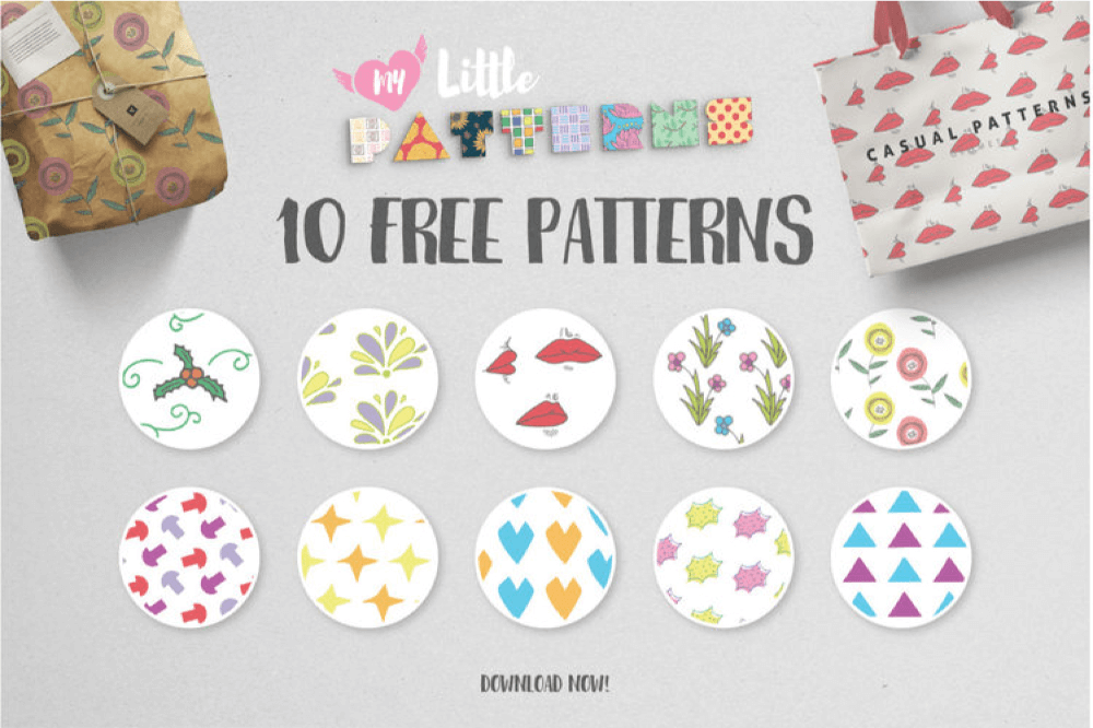 My Little Patterns Sample Pack - 10 Patterns - Pixel Surplus