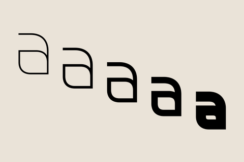 Mandorlato - Experimental Font Family