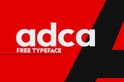 Acda - Free Bold Geometric Typeface - Pixel Surplus