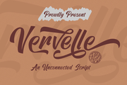 Vervelle - Free Script Font
