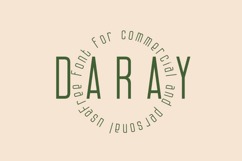 Daray - Free Sans Serif Display Font