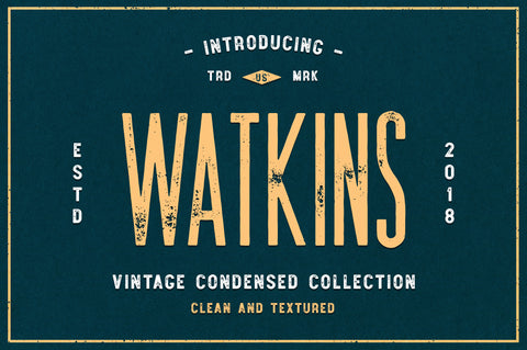 Watkins - Vintage Sans Serif