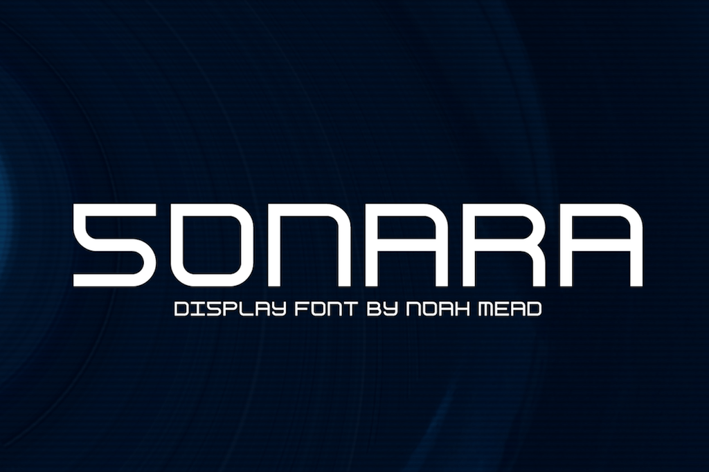 Sonara - Free Unique Display Font - Pixel Surplus