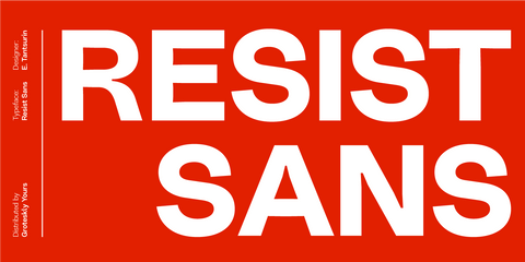 Resist Sans - Free Neo Grotesque Font - Pixel Surplus