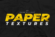20 Dark & Light Paper Textures