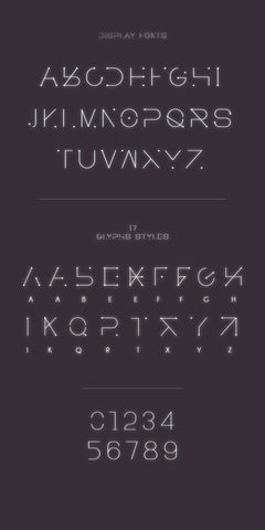 JUD - Free Futuristic Display Font
