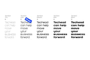 Techead - Free Sans Serif Font
