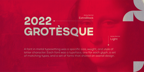 Actay - Free Geometric Grotesque Fonts
